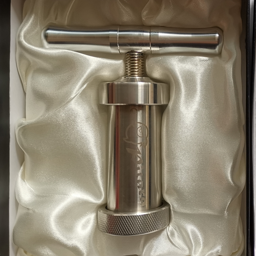 Stainless steel T-Press handle Tool - Premium Anodized Tincture Press (Medium) - Image 3