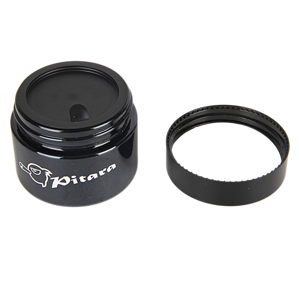 Glass Jars - BLACK - UV Protected - SMELL PROOF Air Tight Jar (Compact Size) - Image 2