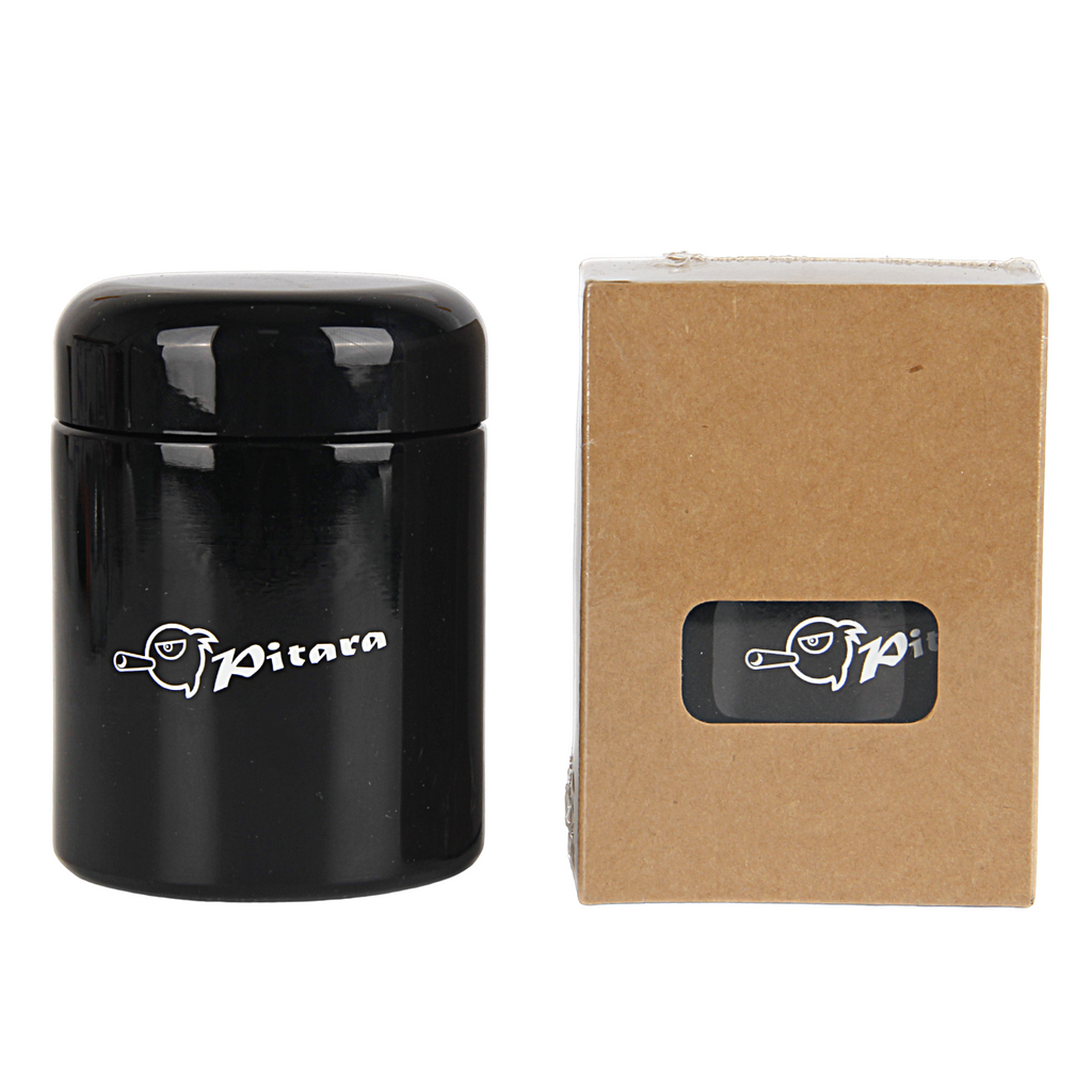 Glass Jars - BLACK - UV Protected - SMELL PROOF Air Tight Jar (Wide&Short Size) - Image 2