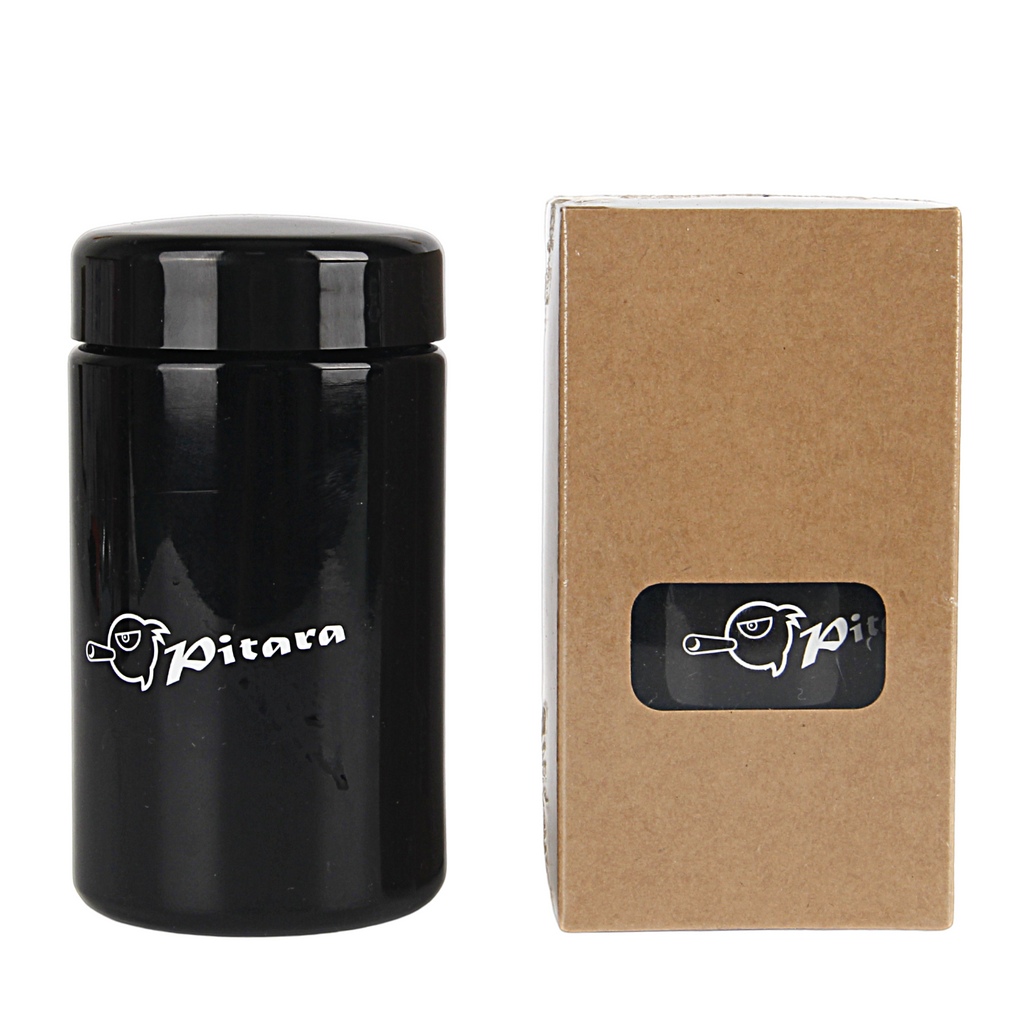 Glass Jars - BLACK - UV Protected - SMELL PROOF Air Tight Jar (Thin&Long Size) - Image 2