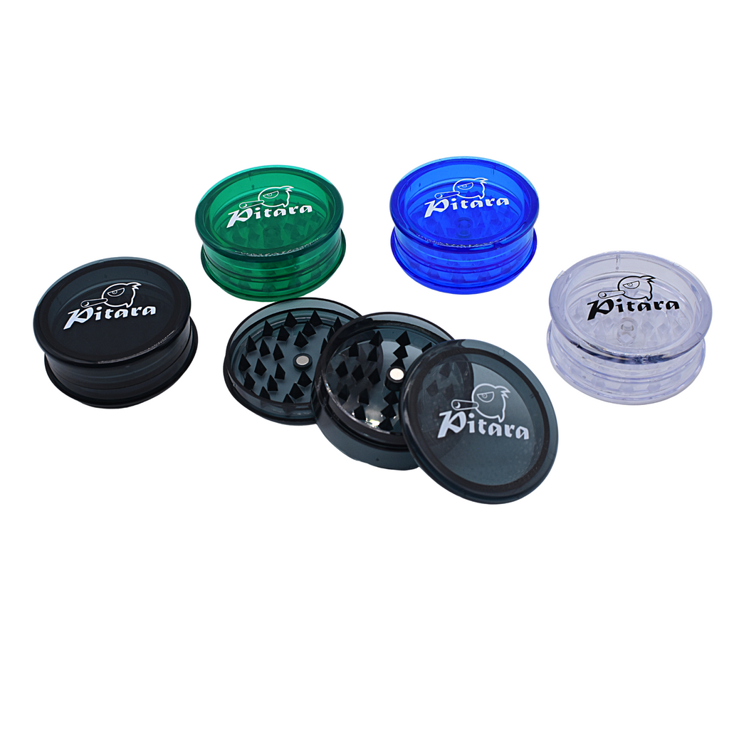 Herb Acrylic Grinder Display - 3 parts with a STASH - Image 4