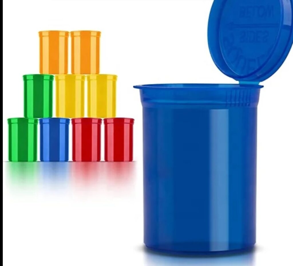 Squeezetop Child-resistant Vial / Container